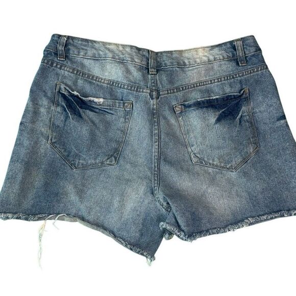 Kensie Jean shorts women’s 16 - Picture 2 of 4
